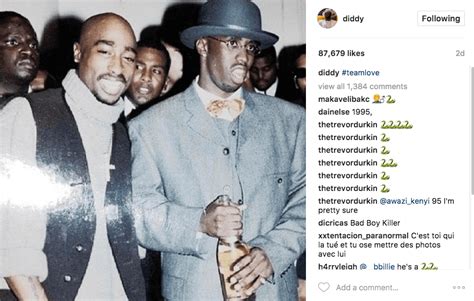 diddy and tupac picture